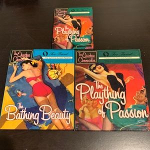 Lot of Vintage Too Faced Quickie Chronicles.